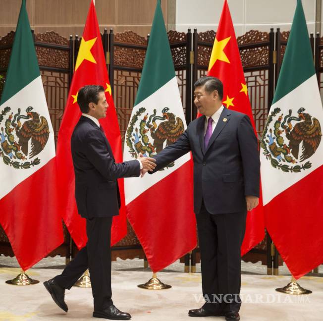 $!Peña Nieto se reúne con el presidente chino Jinping