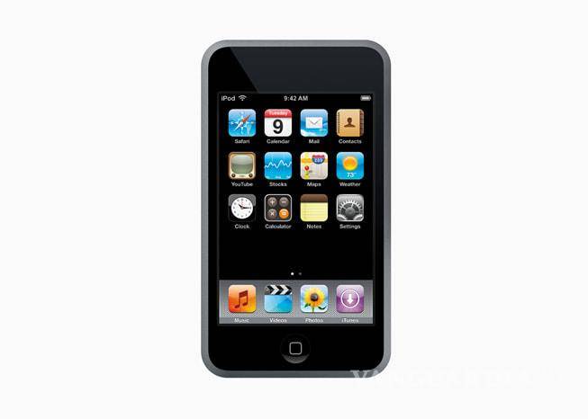 $!El iPod touch lanzado el 5 de septiembre de 2007 contaba la revolucionaria interfaz Multi-Touch.