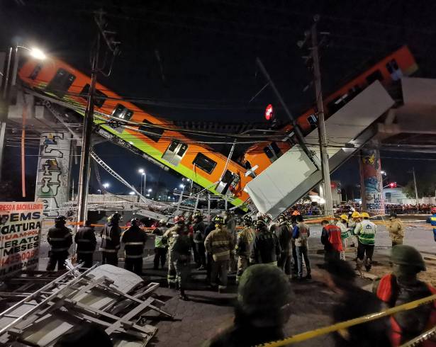 Gutiérrez reiteró que hay 10 exfuncionarios señalados por este derrumbe, pero hasta el día de hoy, ninguno ha sido encontrado culpable o sentenciado por un delito. FOTO: Cuartoscuro