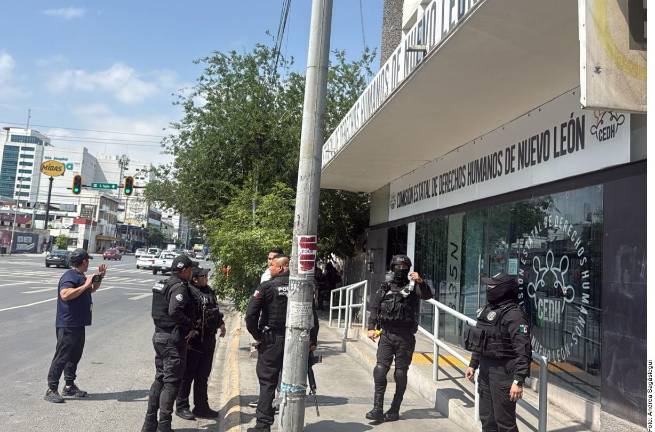 Las instalaciones de la CEDH fueron evacuadas.