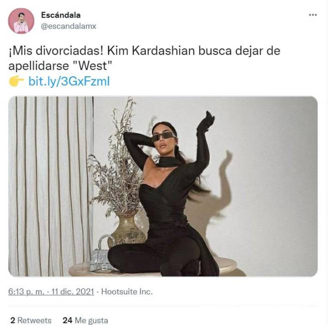 $!Una vez firmado el divorcio, volverá a ser, Kim Kardashian, sin el apellido West.