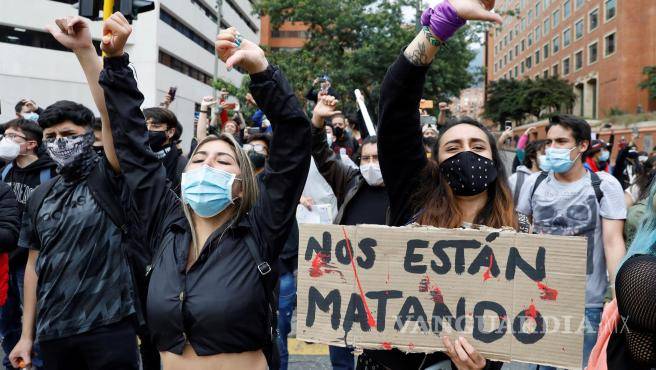 $!Desaparecen a más de 500 manifestantes en Colombia