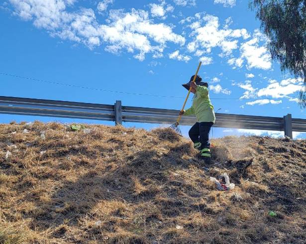 El retiro de maleza y basura permite cruces más seguros y reduce la presencia de fauna nociva en la zona.
