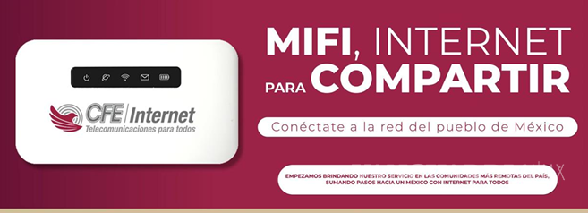 $!¿Qué es el MIFI? CFE lanzó un nuevo dispositivo de WiFi móvil