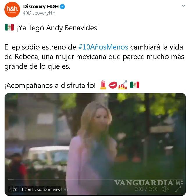 $!Andy Benavides promete en reality dejarte con 10 años menos