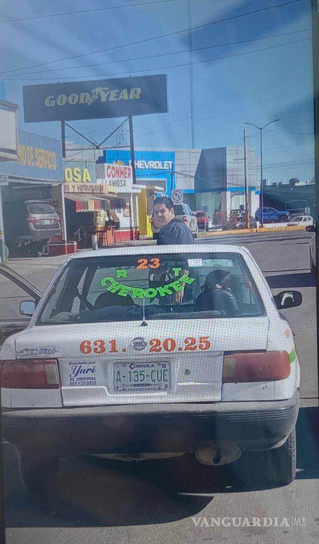 $!El ruletero mostró un comportamiento agresivo que sorprendió a los presentes.