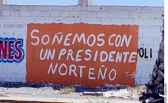 $!Supuesta barda promocional para las aspiraciones presidenciales de Samuel García en Torreón, Coahuila.