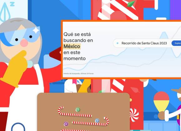 On the eve of Christmas Eve and Christmas, what is the most searched thing on Google from Mexico?