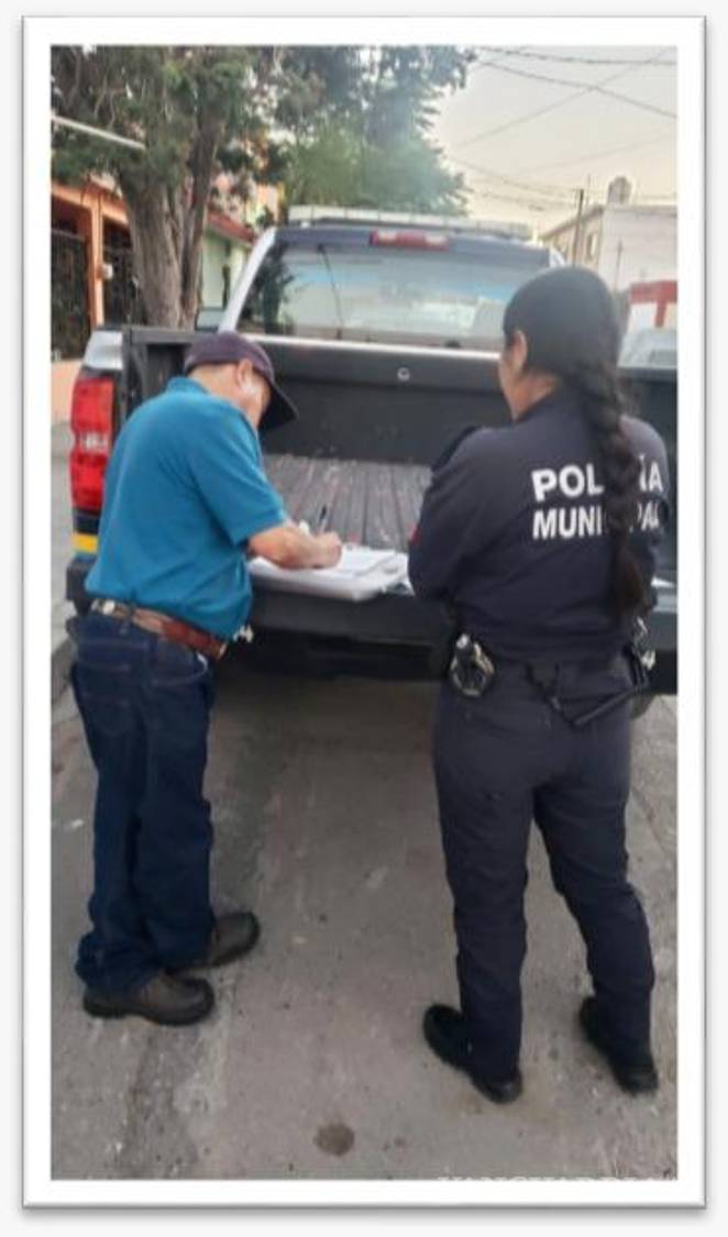 $!Encargados de prevención y vigilancia en los mercados sobre ruedas de la ciudad.