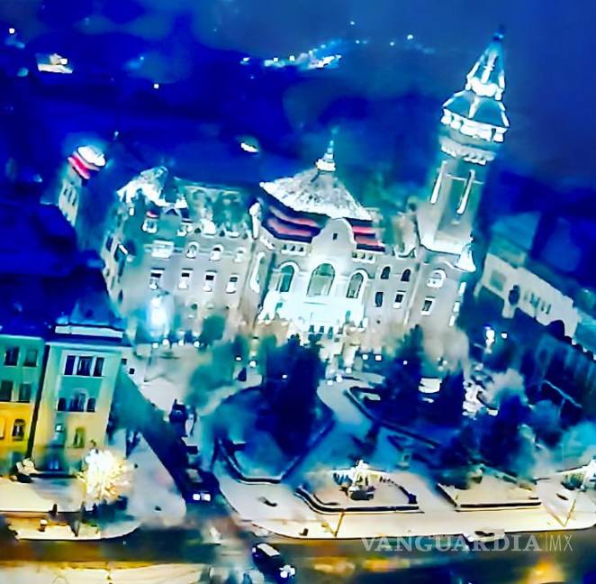 $!Palacio Administrativo en Marosvásárhely.