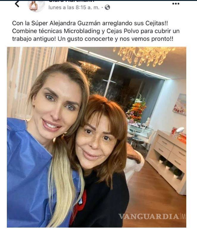 $!¿Eres tú 'Ayuwoki'?: Alejandra Guzmán horroriza internet tras compartir foto para presumir sus cejas