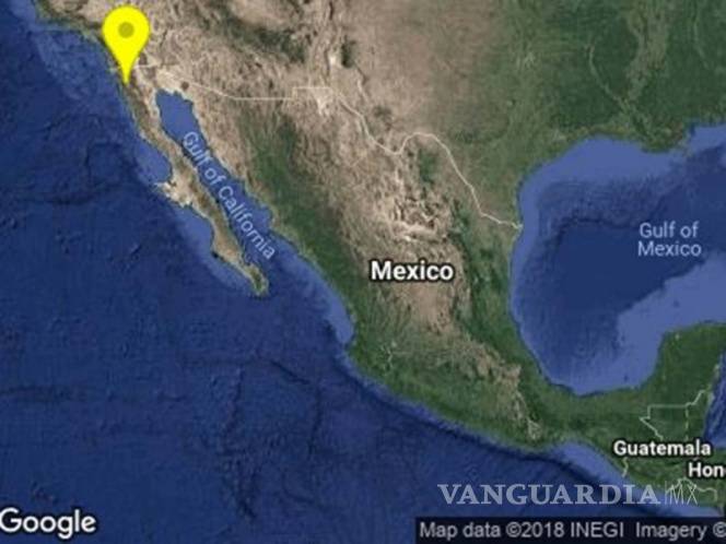 $!Sismo de 4.5 sacude a Baja California