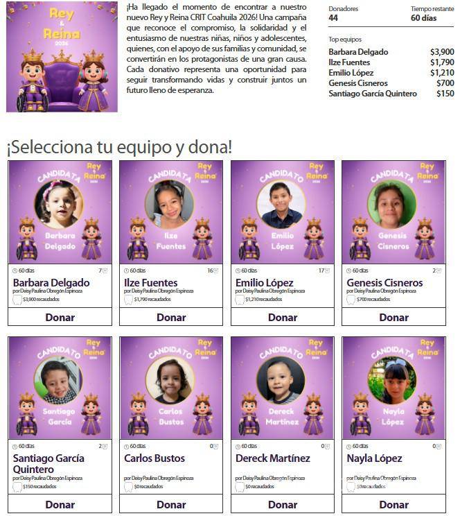 $!Las familias de los participantes realizan diversas actividades para reunir fondos destinados al centro.