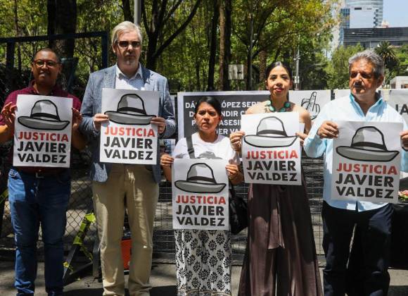 Exigen justicia para el periodista Javier Valdez: ‘su caso permanece impune’