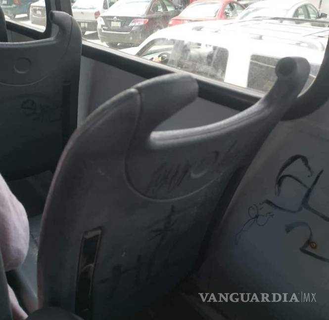 $!Usuarios denuncian pésimas condiciones de transporte público en Saltillo.