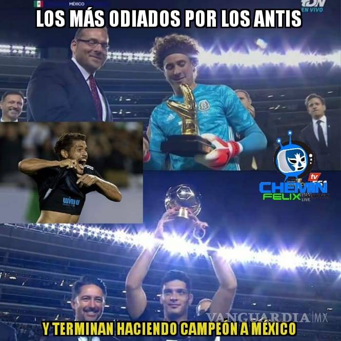 $!Los memes de la victoria de México en la Copa Oro
