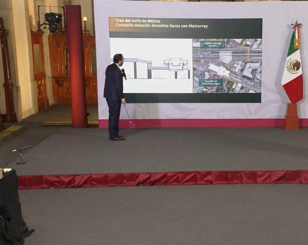 Comentó que también están en proceso de licitación las estaciones que van de Derramadero hasta García, en la zona de Coahuila y la entrada a Monterrey.