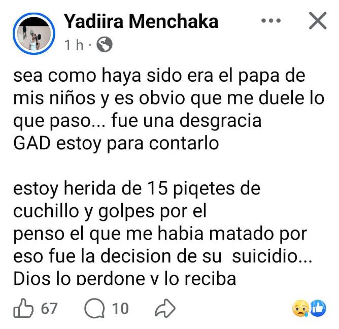 $!El presunto agresor falleció durante su traslado a un centro de salud, luego de presentar severos signos de intoxicación por la ingesta de una sustancia química, informaron autoridades.