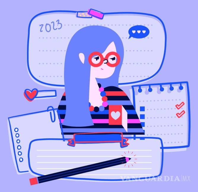 $!Una agenda que marca los días de ocho de la mañana a ocho de la noche, la vida medida en renglones