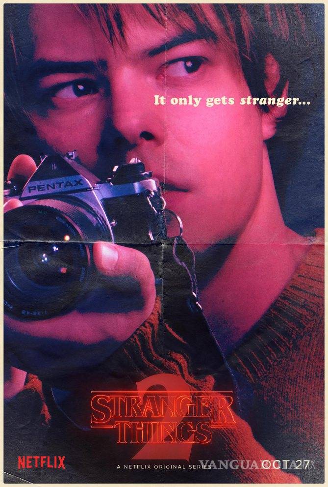 $!Vean estos nuevos posters de la segunda temporada de “Stranger Things”