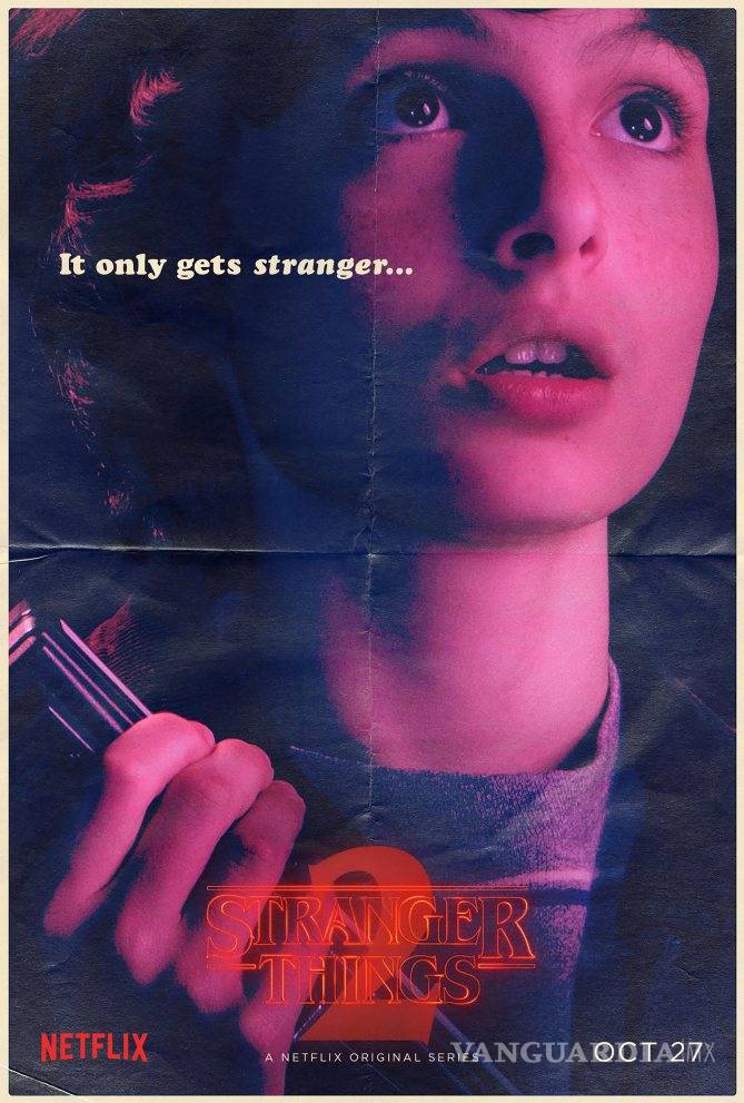 $!Vean estos nuevos posters de la segunda temporada de “Stranger Things”