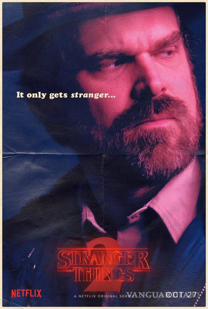 $!Vean estos nuevos posters de la segunda temporada de “Stranger Things”