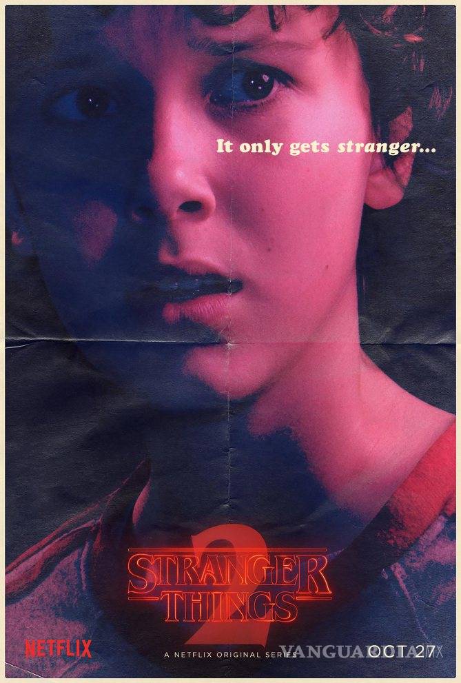 $!Vean estos nuevos posters de la segunda temporada de “Stranger Things”