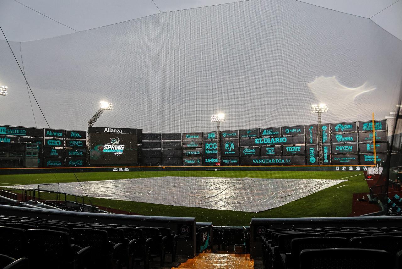 Lluvia cancela el Saraperos vs Acereros, pero hay Home Run Derby en Saltillo