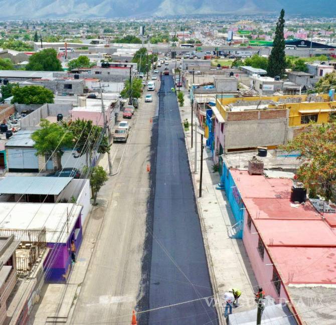 $!A paso acelerado se lleva la pavimentación de la avenida Otilio González.