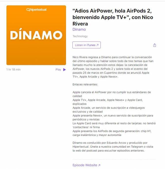 $!Apple Podcasts ya está disponible en versión web