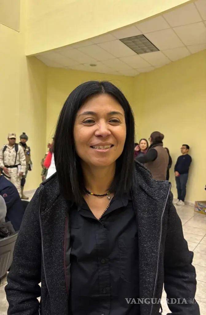 $!Cariño Estrada Lomelí habló de los resultados de la jornada de vacvunación.