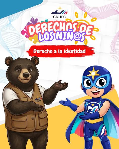 Utiliza CDHEC personajes infantiles para promover el derecho a la identidad entre niños de Coahuila