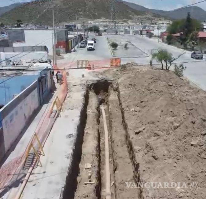 $!Los trabajos consistieron en la rehabilitación de 300 metros lineales del sistema de drenaje.