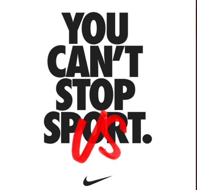 $!'You can't stop us'; el comercial de Nike contra el coronavirus