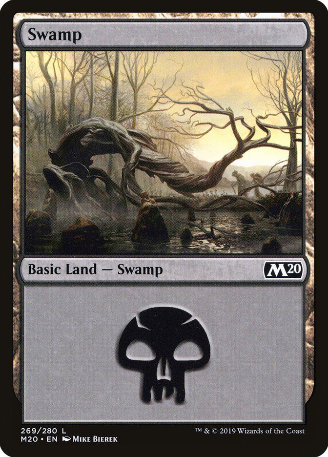$!Swamp MTG card