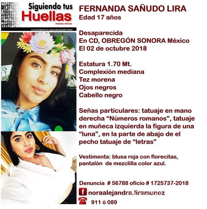 $!Fernanda desapareció hace 2 años, al fin la encontraron... su madre localizó sus restos