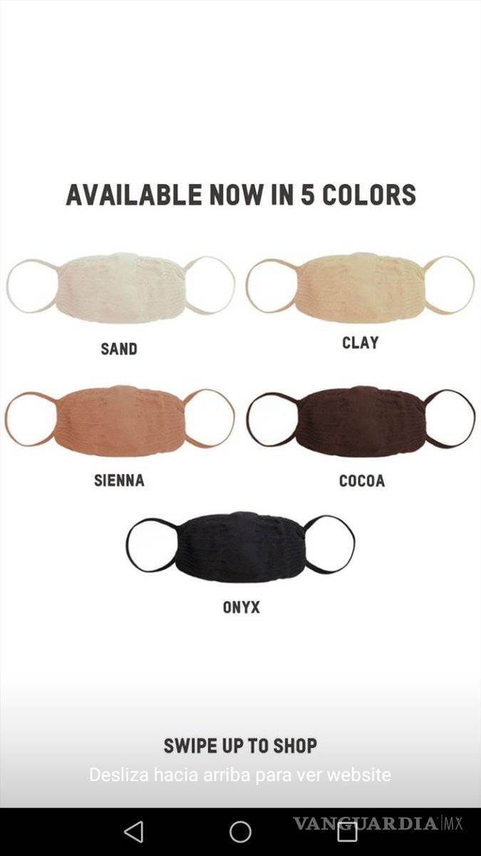 $!Kim Kardashian vende cubrebocas a 8 dólares ¡y se acabaron!