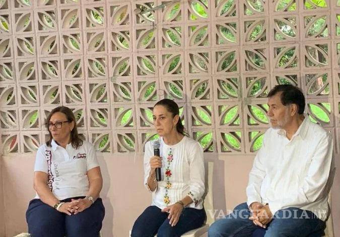 $!La aspirante a gobernadora de Veracruz, Rocío Nahle, justifica: el municipio tiene muchas zonas rurales de donde la gente necesita transportarse