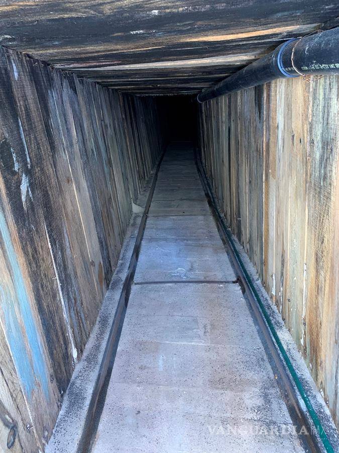$!Descubren en la frontera de México y Arizona narcotúnel 'de lujo'