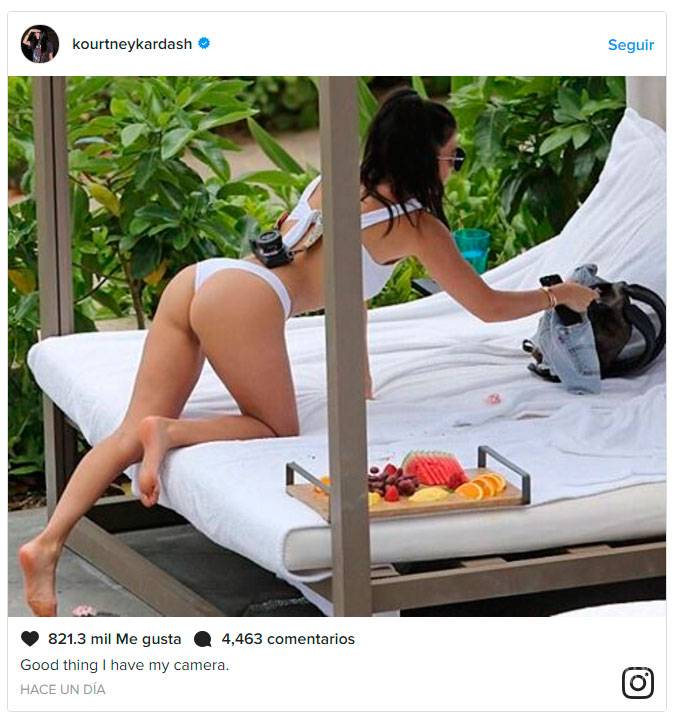 $!No solo Kim, Khloe o Kylie, Kourtney Kardashian muestra que también tiene 'poder'