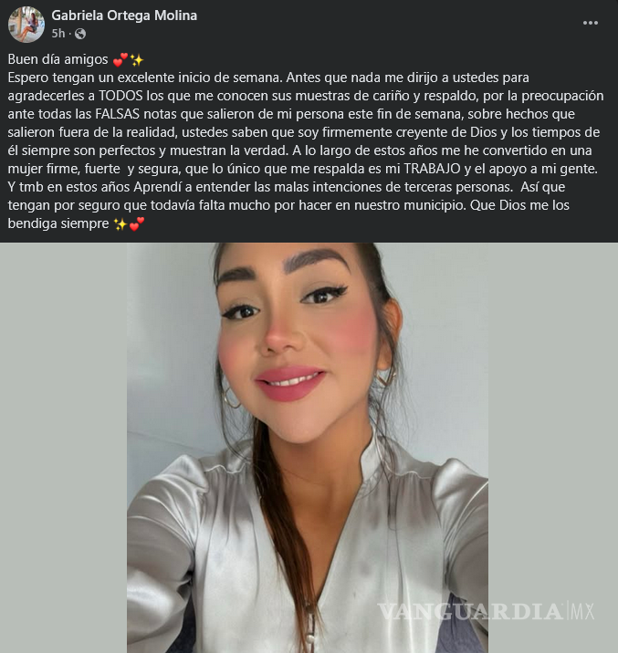 $!¿Quién es Gabriela Ortega Molina, alcaldesa de Colipa, y cuál es su relación con el sobrino de Caro Quintero?