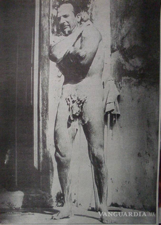 $!Recuerdan fotografía de Pedro Infante completamente desnudo