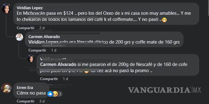 $!Usuarios aseguran que promoción de ‘café gratis’ no aplica en todos los Oxxos del país.