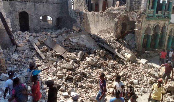 $!Ya son más de mil 200 los muertos en Haití por el sismo
