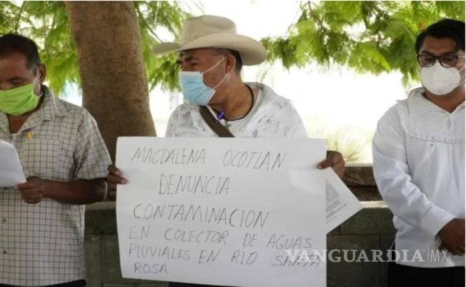 $!Minera canadiense contamina río en Oaxaca