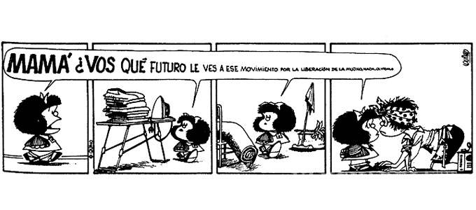 $!Mafalda siempre habló sobre feminismo, cumple 56 años