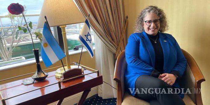 $!La embajadora de Israel en México, Einat Kranz Neiger, dijo en entrevista que la declaración de AMLO está fuera de lugar