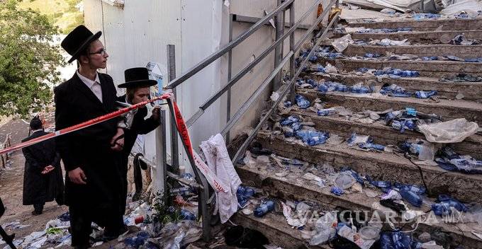 $!Casi 50 muertos deja estampida en evento religioso, en Israel