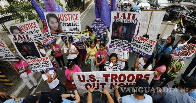 $!Filipinas 'perdona' a marine que mató a transexual, lo deportan a EU