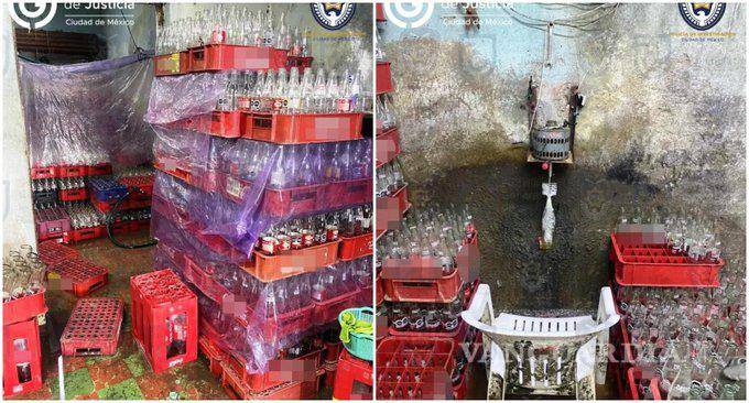 $!Ahora clonan latas de cerveza, aseguran cargamento en Oaxaca